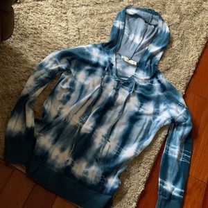 Vintage havana hooded top small